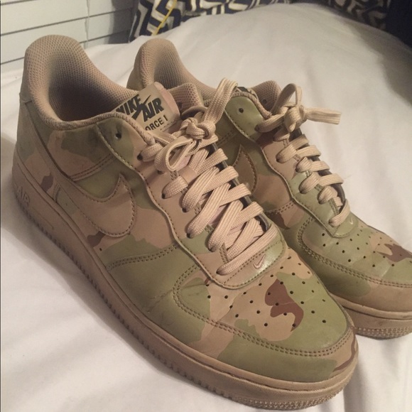 camouflage air force one shoes